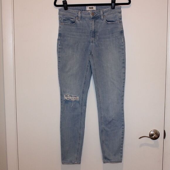 PAIGE Hoxton Ankle Jeans Women Size 27 - Picture 2 of 13